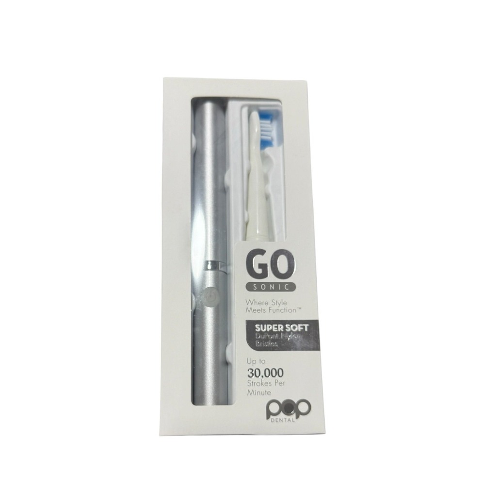 Pop Sonic GO Sonic Toothbrush • New in Box • Travel Electric Toothbrush